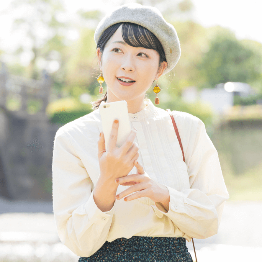 自分のペースでまち歩きを楽しめる！