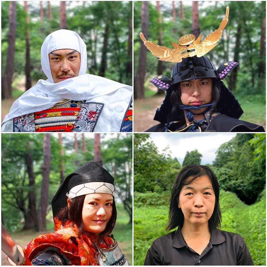 武将隊の皆さんと学芸員さんがガイドします！
